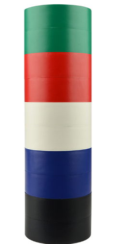 Стрічка ізоляційна, ПВХ, ширина19 мм, довж. 20 м, товщ.0.13 мм, АСКОУКРЕМ